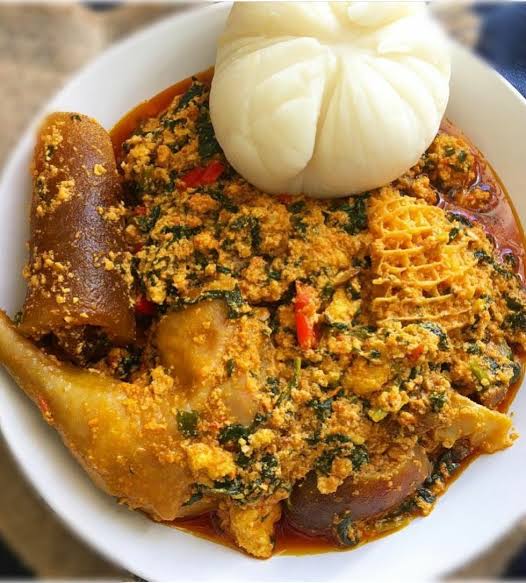 Pounded Yam & Egusi